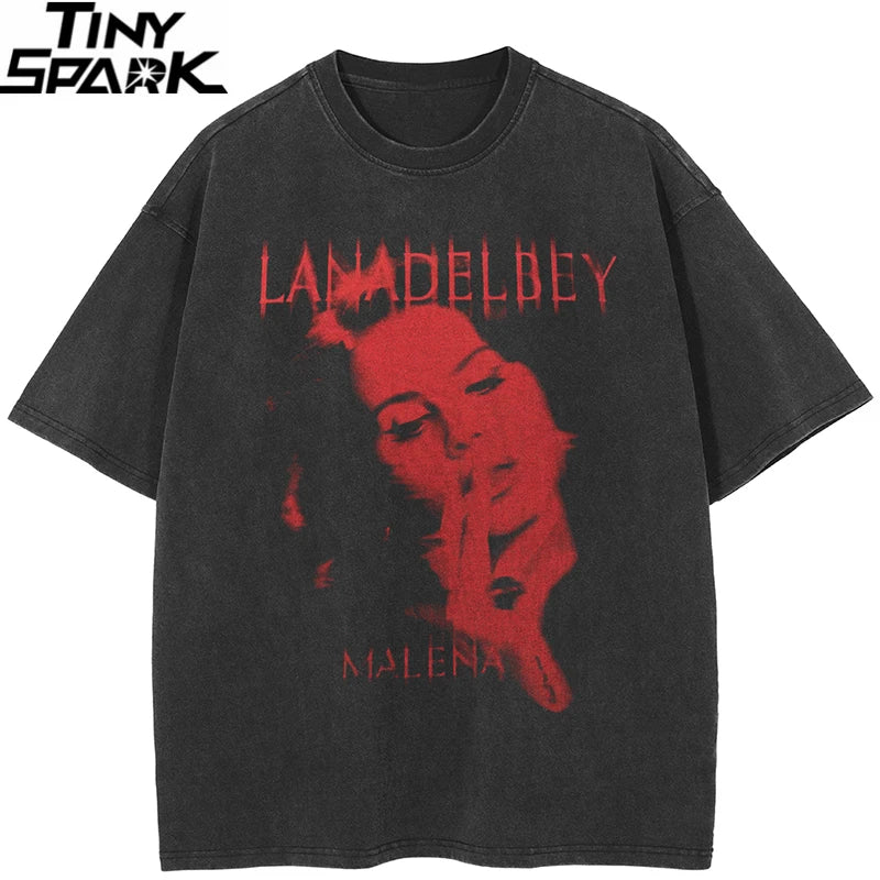 Vintage Black Face Faded T-Shirt — front view