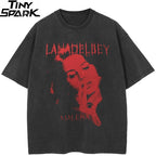 Vintage Black Face Faded T-Shirt — front view