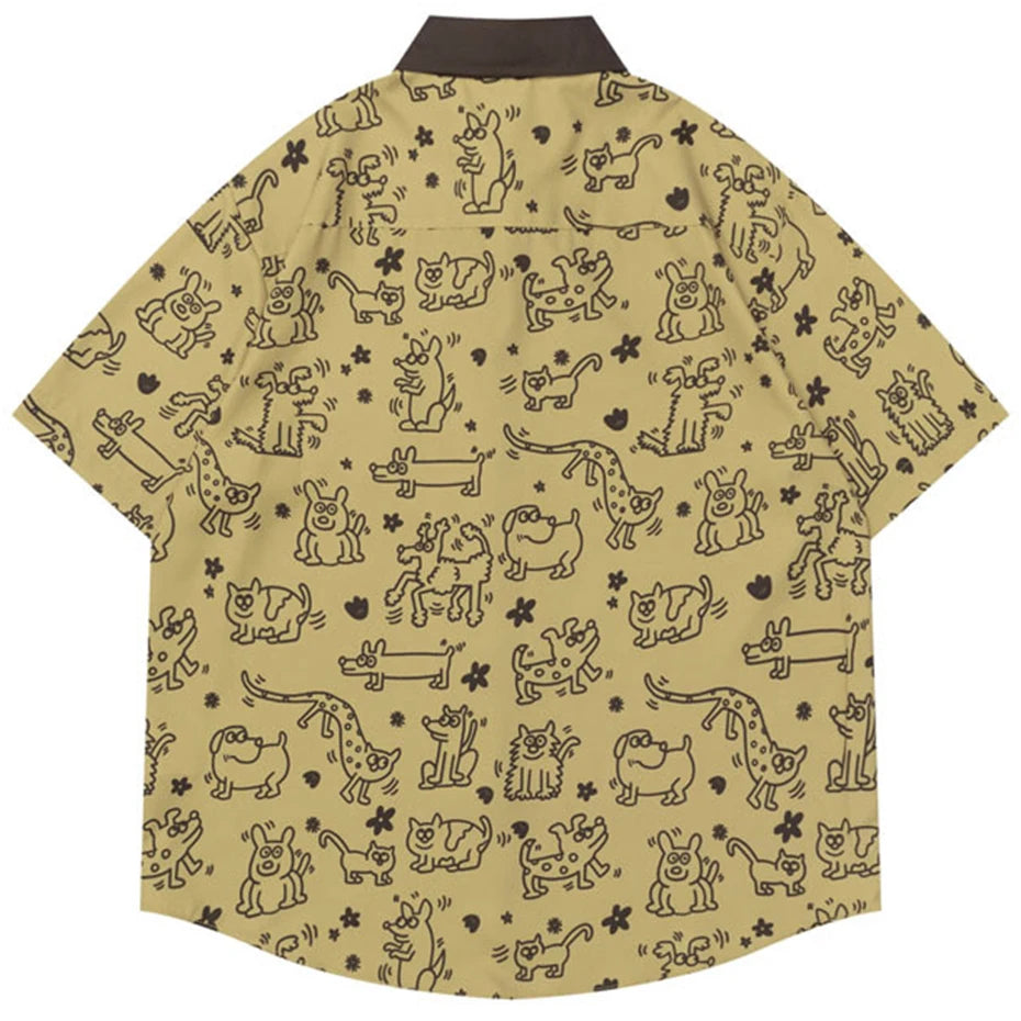 Cartoon Graphic Shirt — detail shot