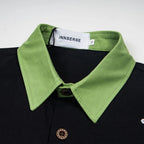 Cat Embroidered Loose Shirt — detail shot