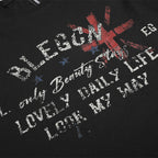 Loose Vintage Oversized Long Sleeve Tee — fit shot