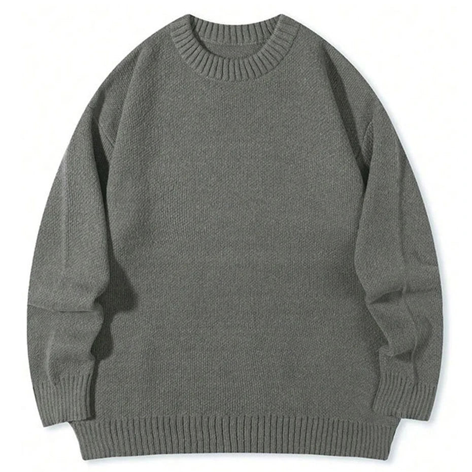 Sweaters Y2K Knit Oversized Sweater — styling shot