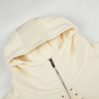 Y2K Star Zip Oversized Jacket — fit shot
