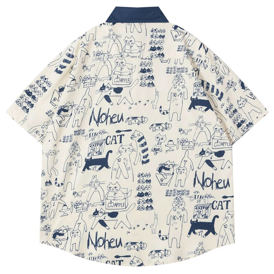 Shirts Graphic Loose Shirt — front view