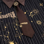 Tie Vintage Loose Shirt — detail shot