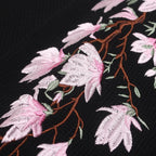 Y2K Flower Embroidered Oversized T-Shirt — fit shot