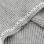 Sweaters Vintage Knit Oversized Sweater — fabric close-up