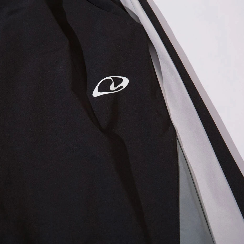 Y2K Color Block Loose Sweatpants — fit shot