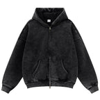 Hoodies Vintage Hooded Oversized Jacket — styling shot