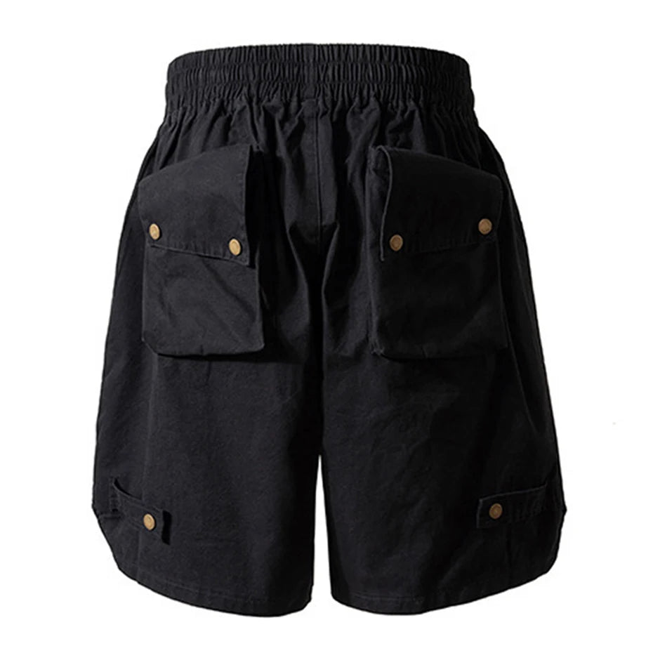 Y2K Cargo Shorts — front view