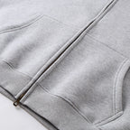 Hooded Oversized Jacket — fit shot
