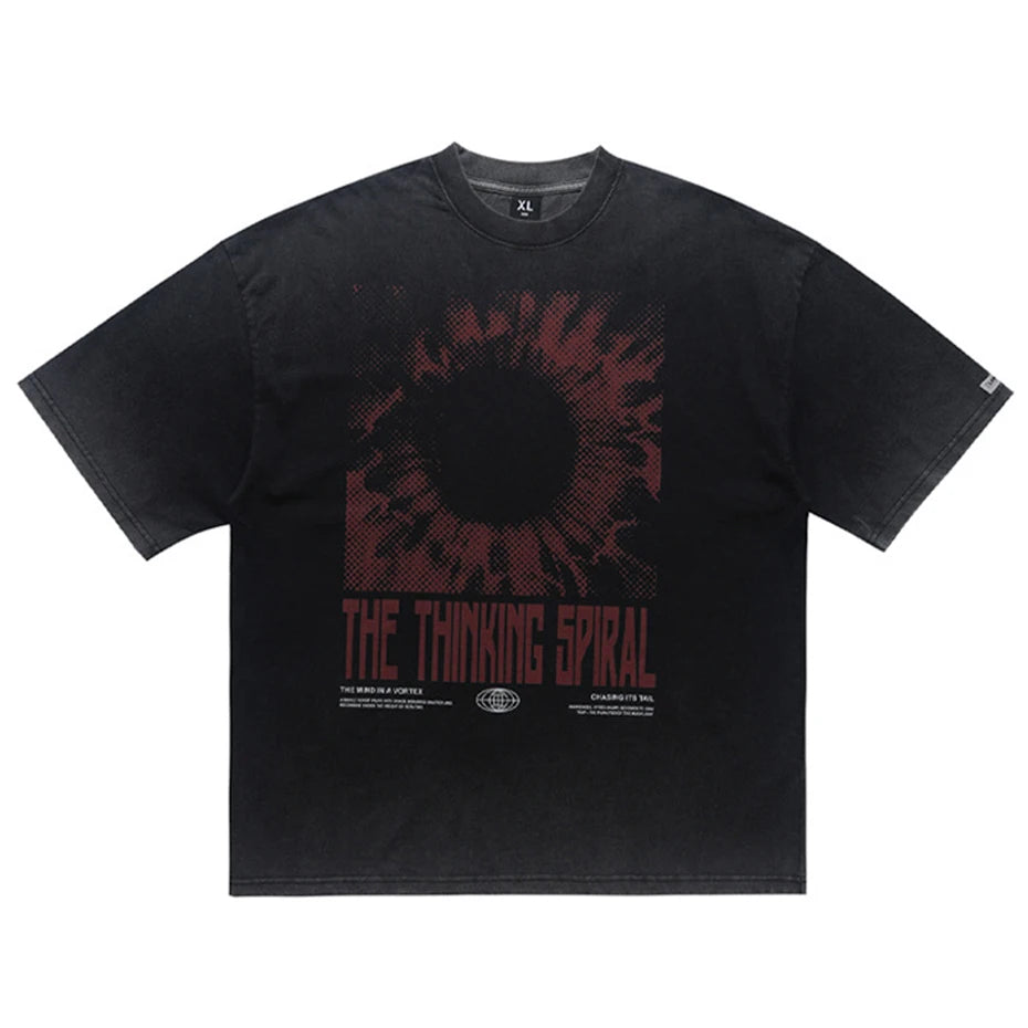 Vintage Y2K Graphic Oversized T-Shirt — styling shot