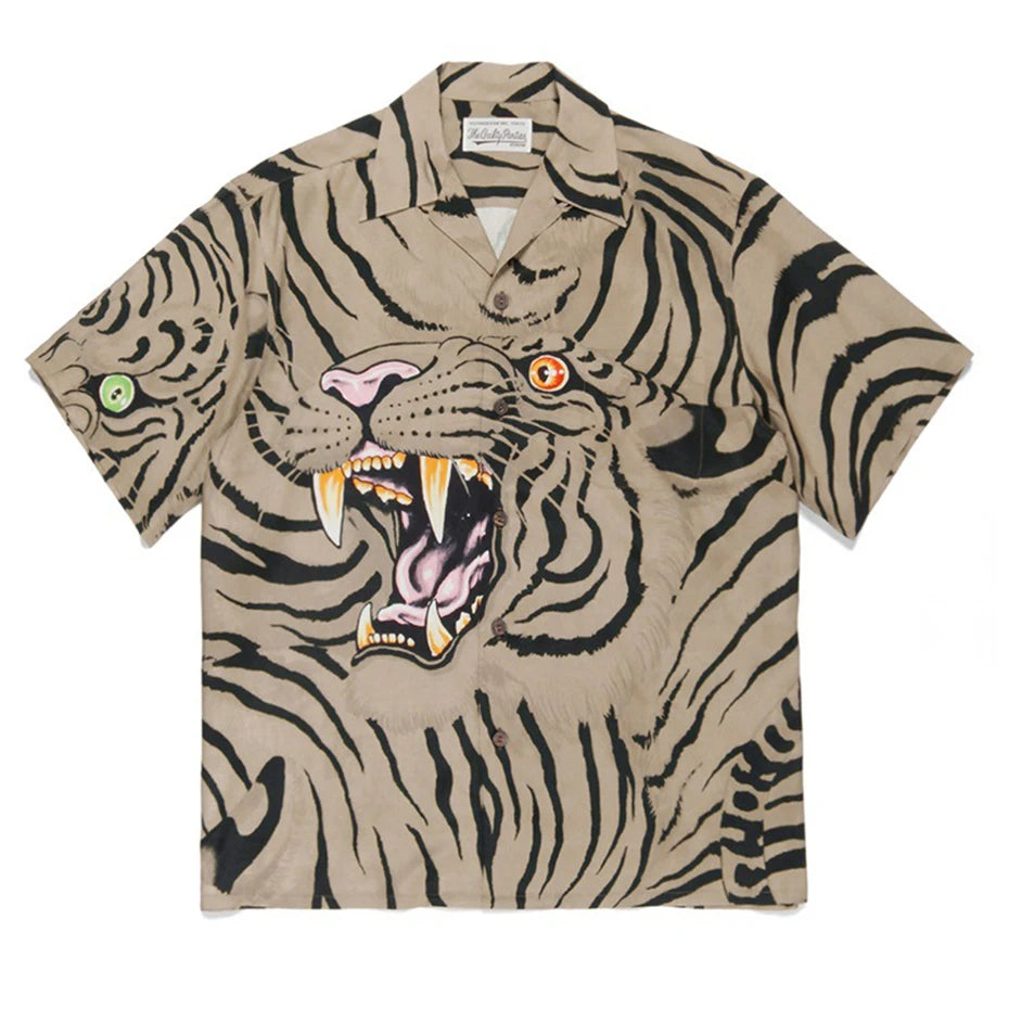 Tiger Oversized Shirt — front view