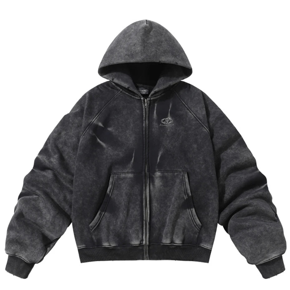 Hoodies Vintage Oversized Jacket — styling shot