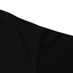 Black Eyes Graphic T-Shirt — fabric close-up
