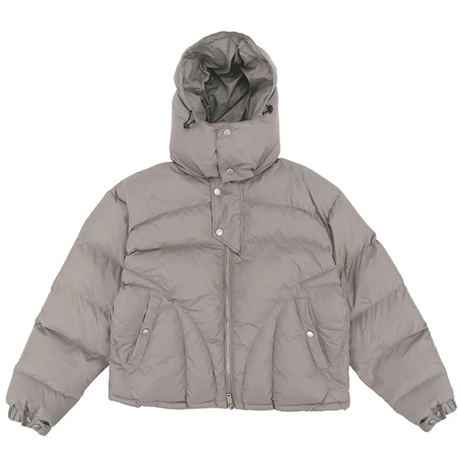 Jackets Padded Oversized Puffer Jacket — detail shot