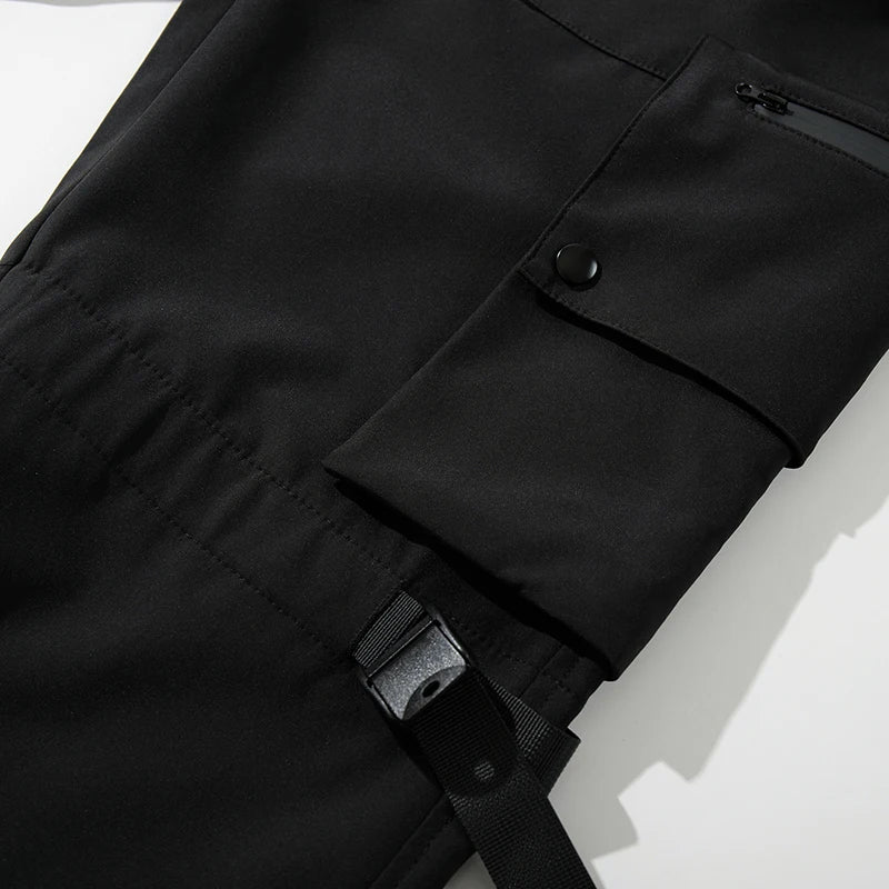 Y2K Baggy Cargo Pants — front view