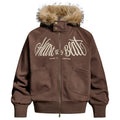 Fur Oversized Jacket — detail shot