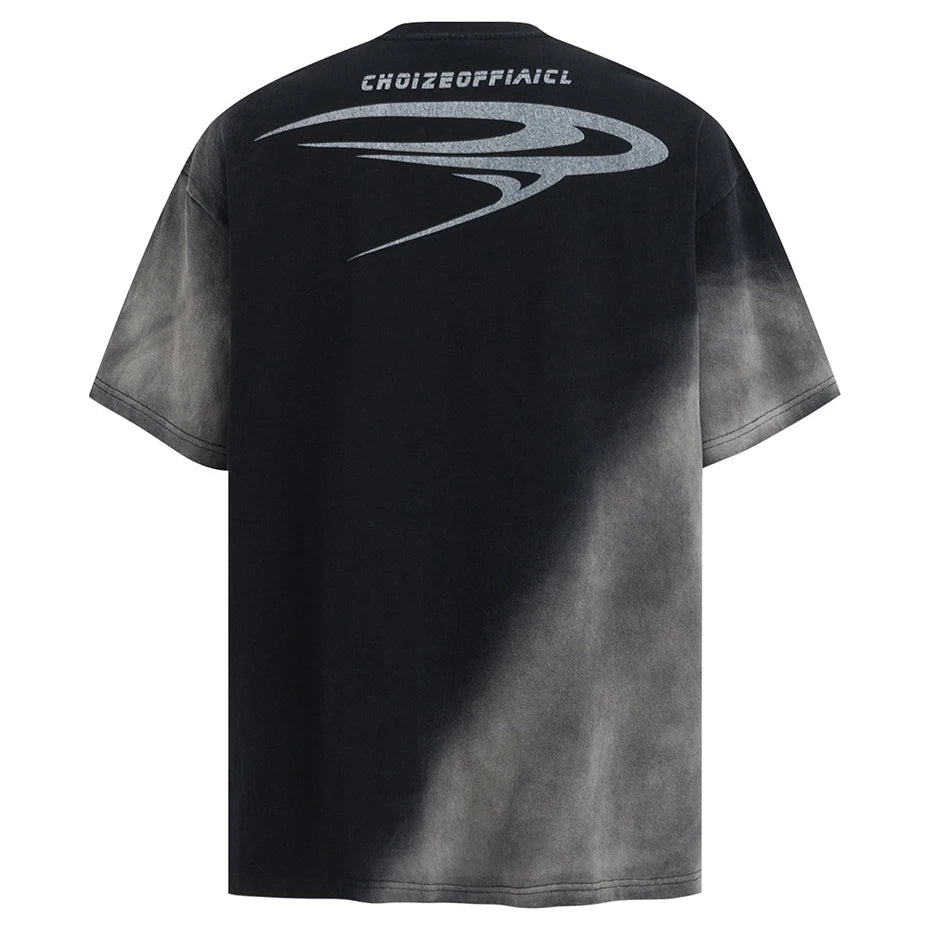 Tee Vintage Graphic Oversized T-Shirt — front view