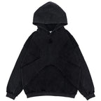 Vintage Patchwork Hoodie — front view