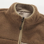 Vintage Wool Loose Jacket — detail shot