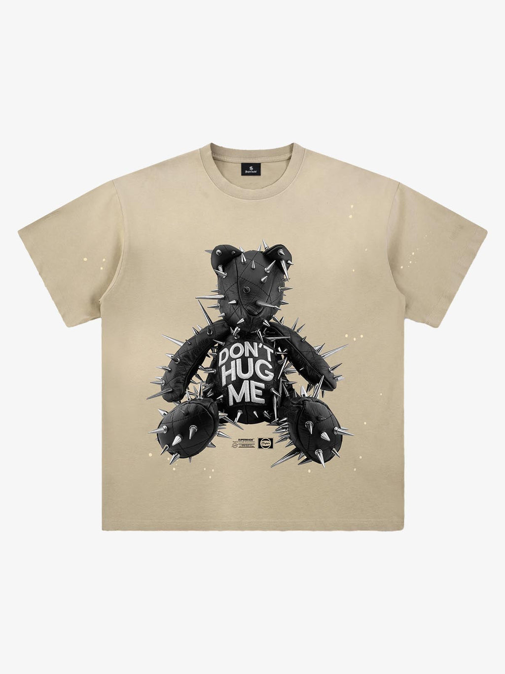 Spiked Bear Graphic T-Shirt