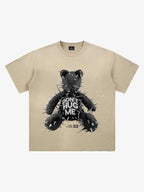 Spiked Bear Graphic T-Shirt