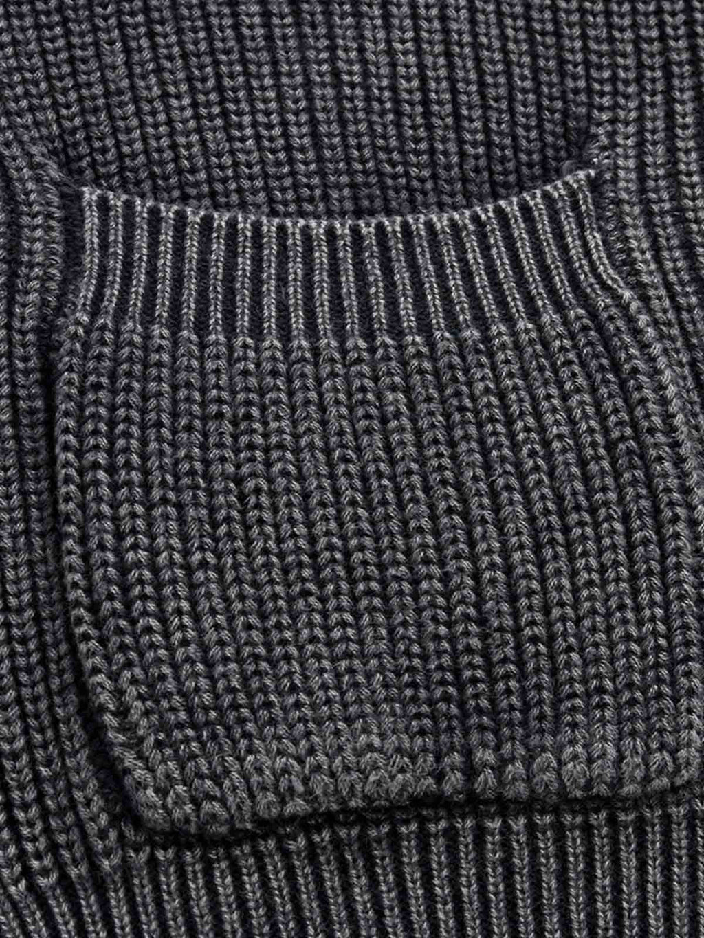 Vintage Chunky Zip Up Knit Jacket