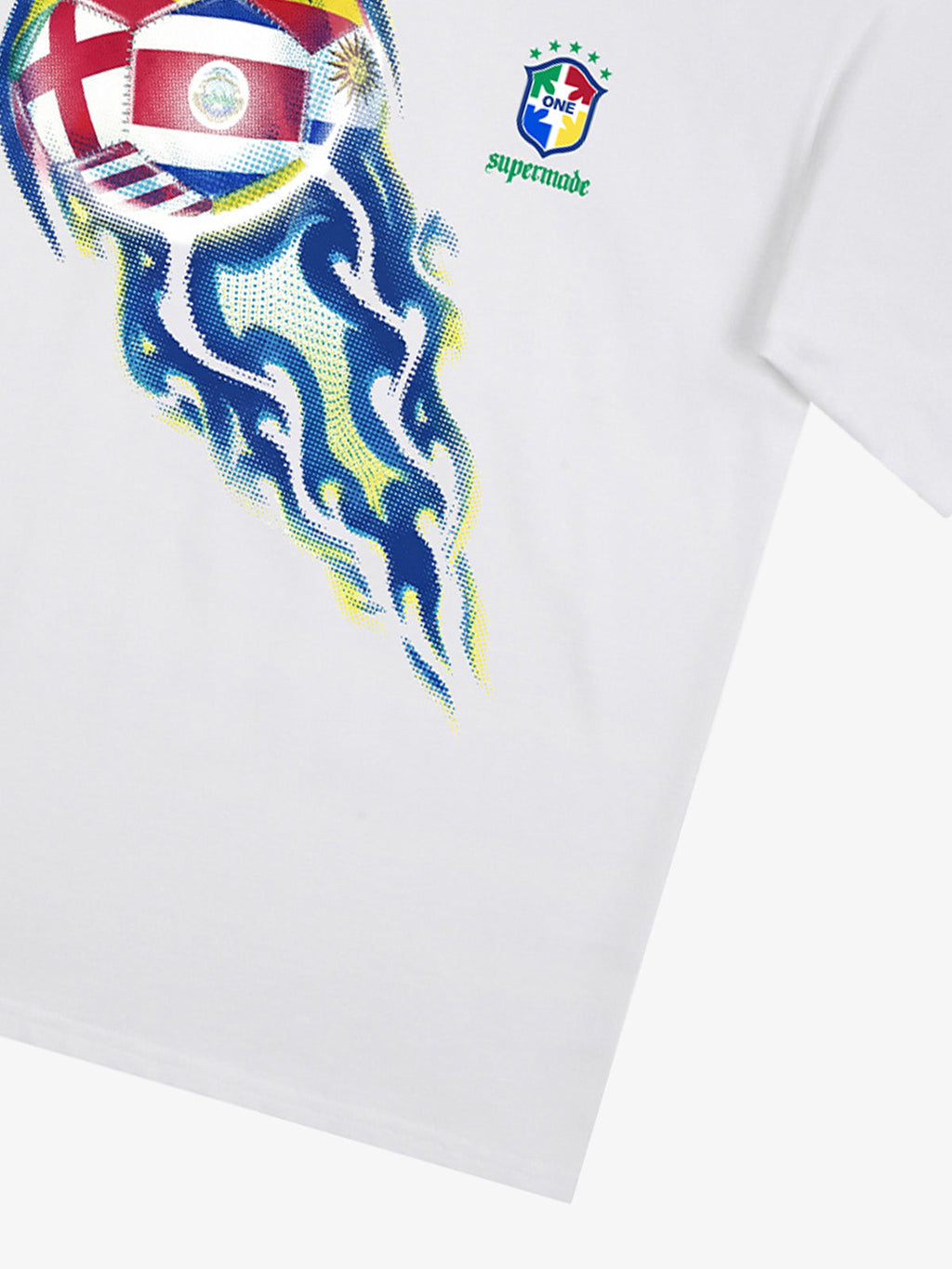 Flag Soccer Ball Graphic T-Shirt