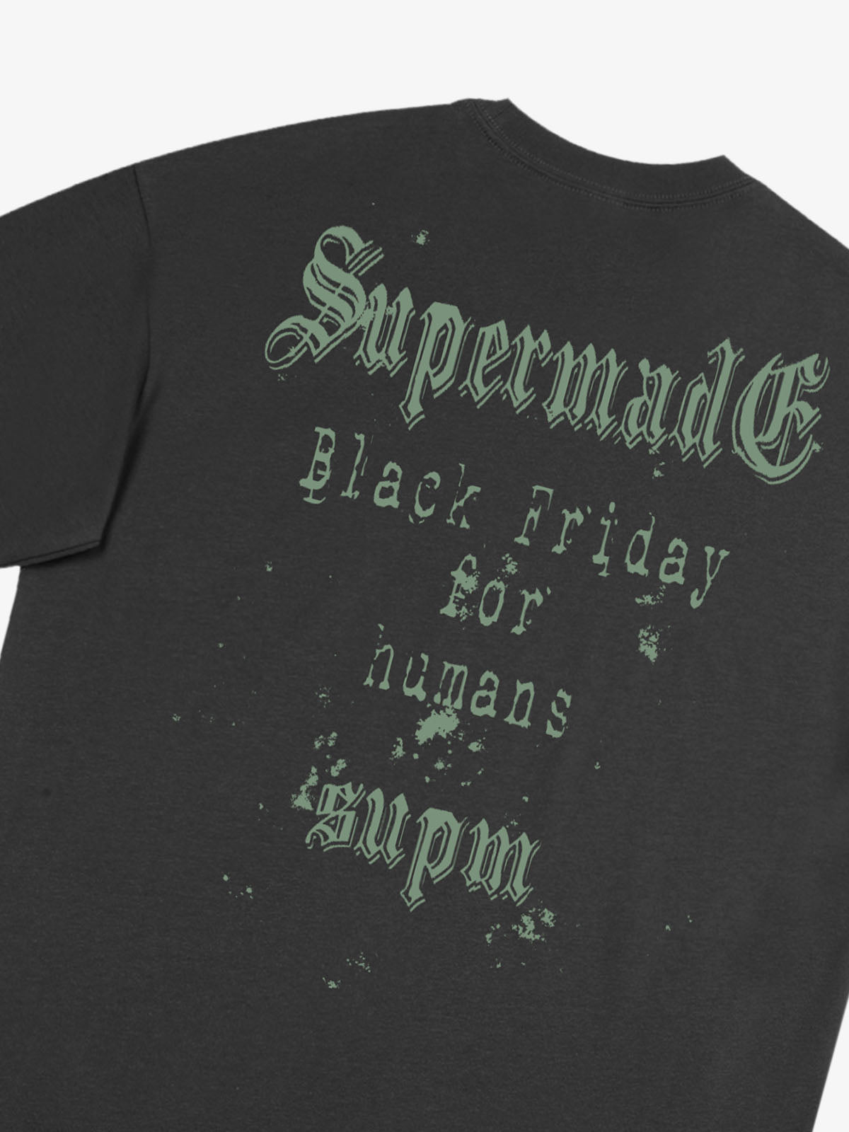 Gothic Skull Spiderweb Graphic T-Shirt