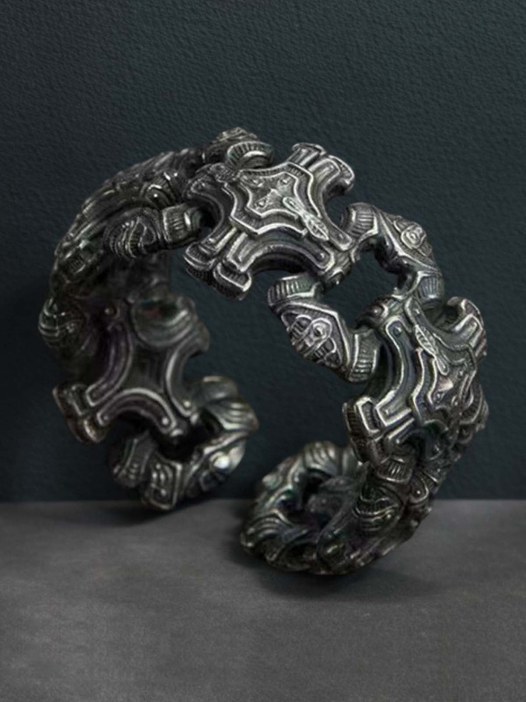 Vintage Cross Band Ring