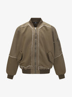 Raw Edge Deconstructed MA-1 Bomber Jacket