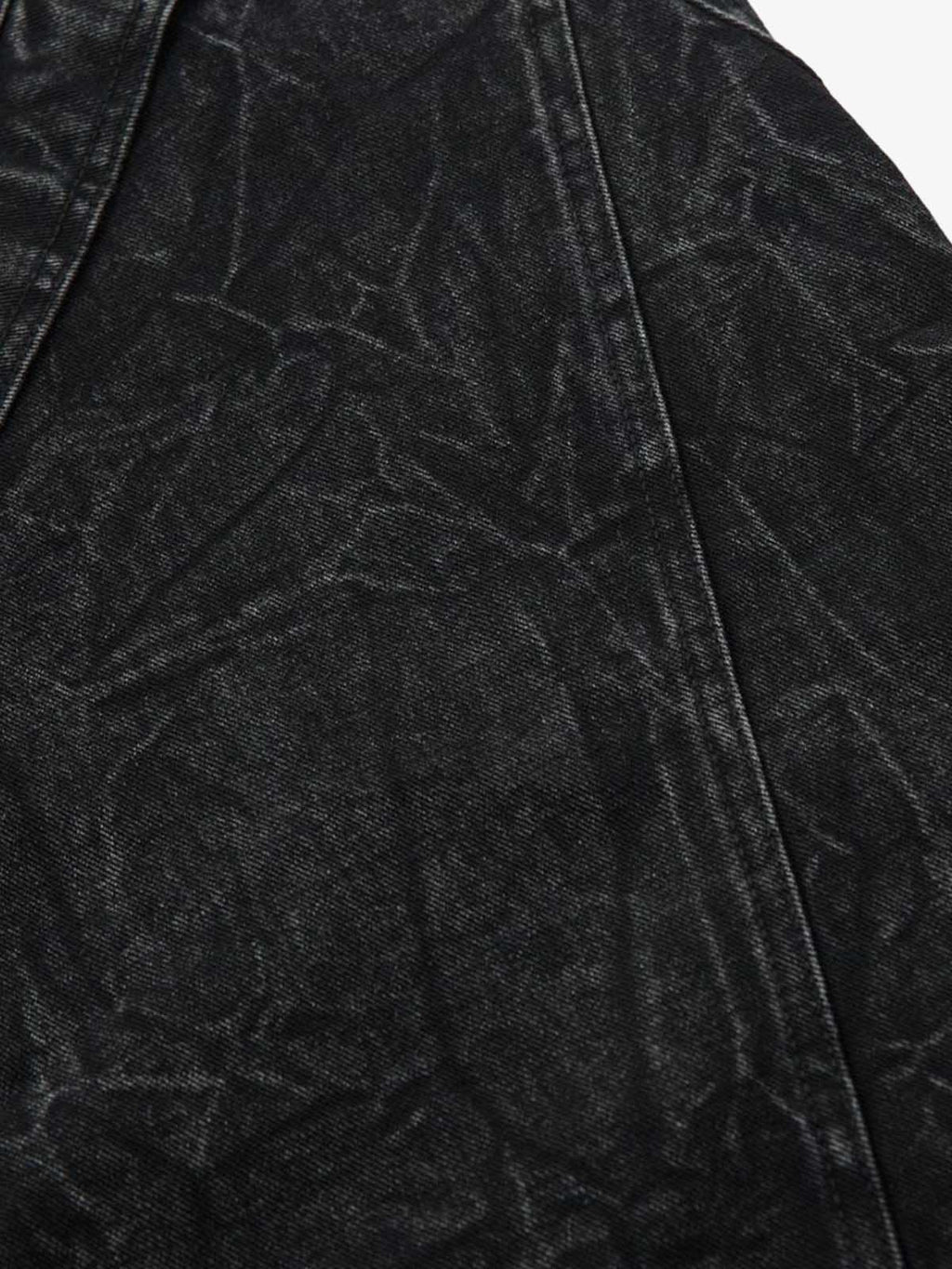 High Street Functional Structured Design Tie-Dye Baggy Jeans