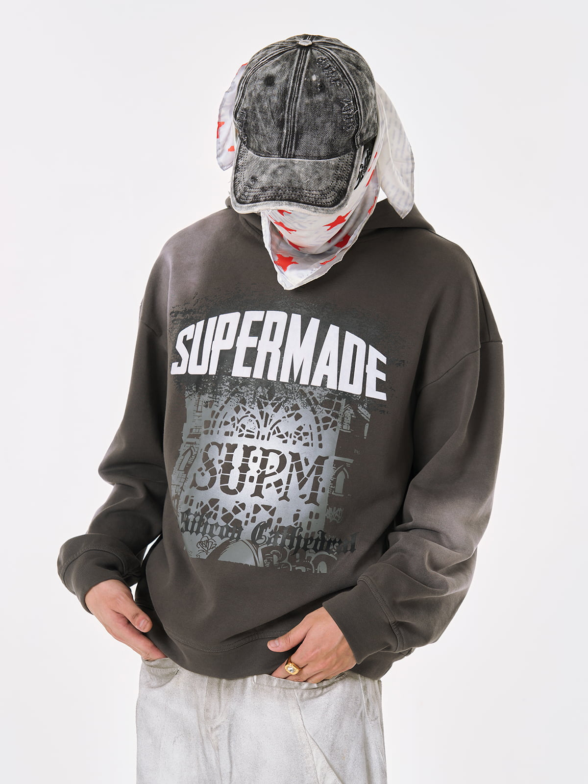 SUPM Dark Ombre Cathedral Hoodie