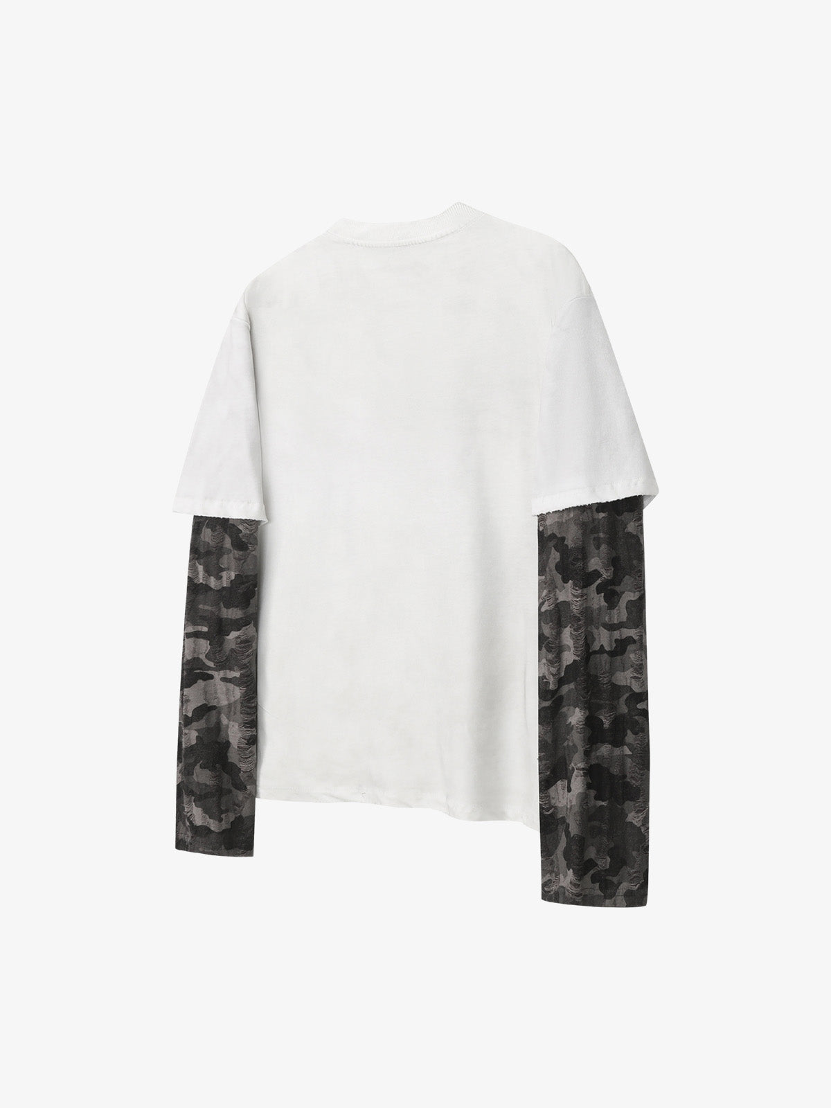 Layered Leopard Horse Graphic Long Sleeve T-Shirt