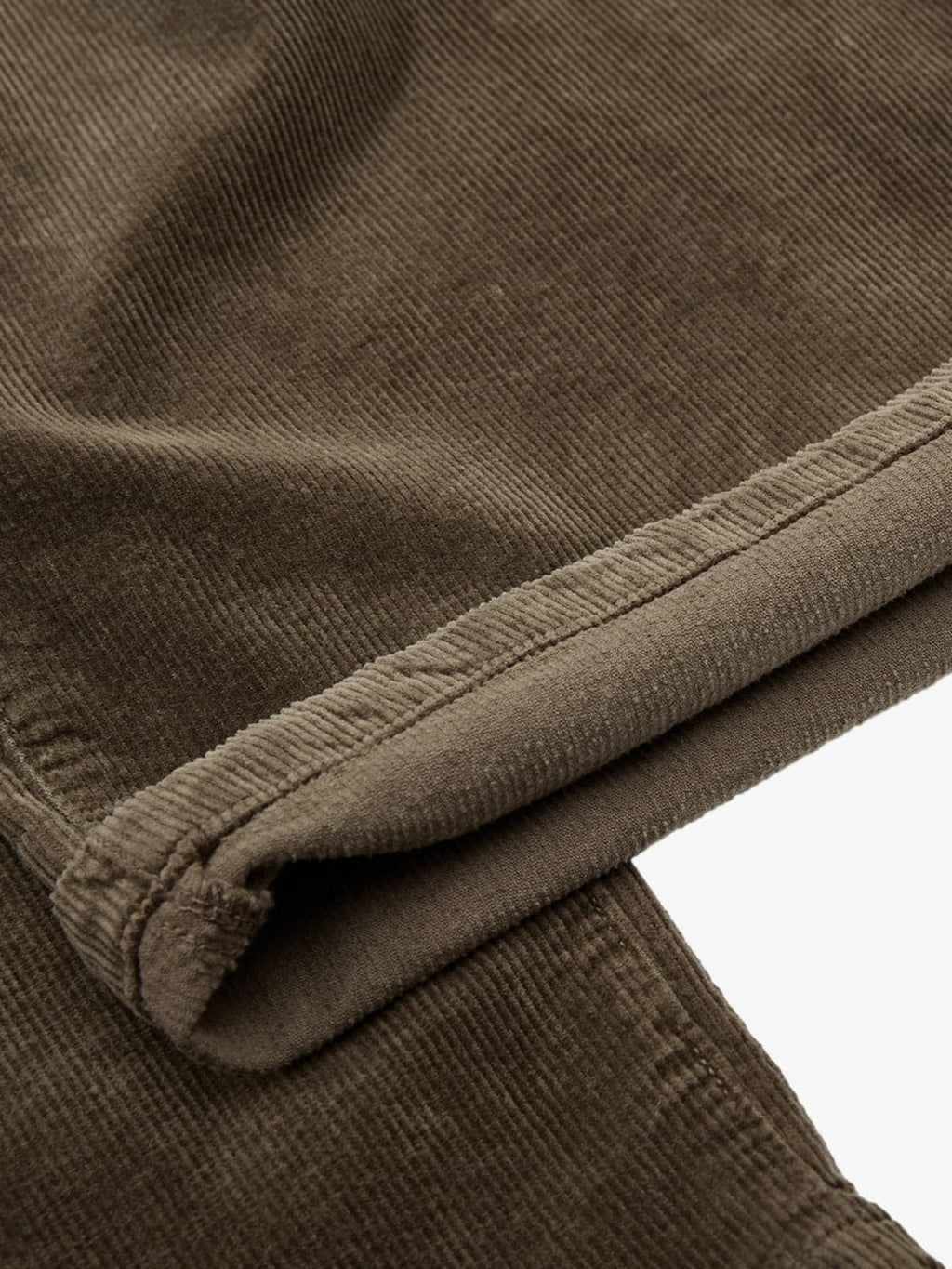 Pleated Corduroy Wide Leg Pants