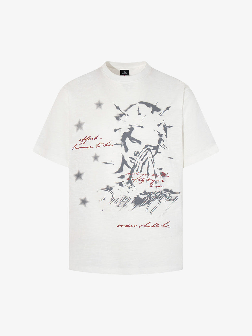 Abstract Portrait Star Graphic T-Shirt