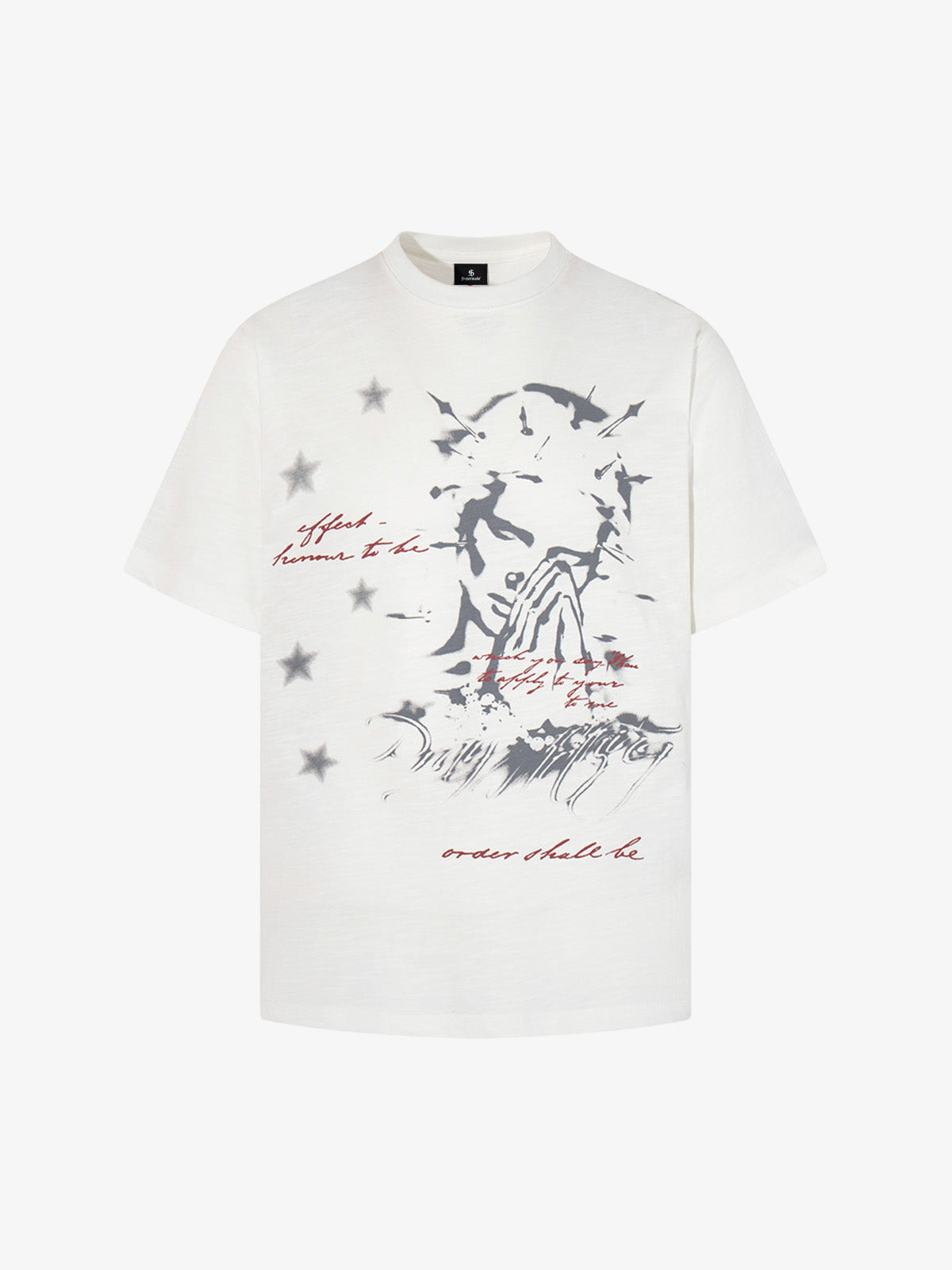 Abstract Portrait Star Graphic T-Shirt