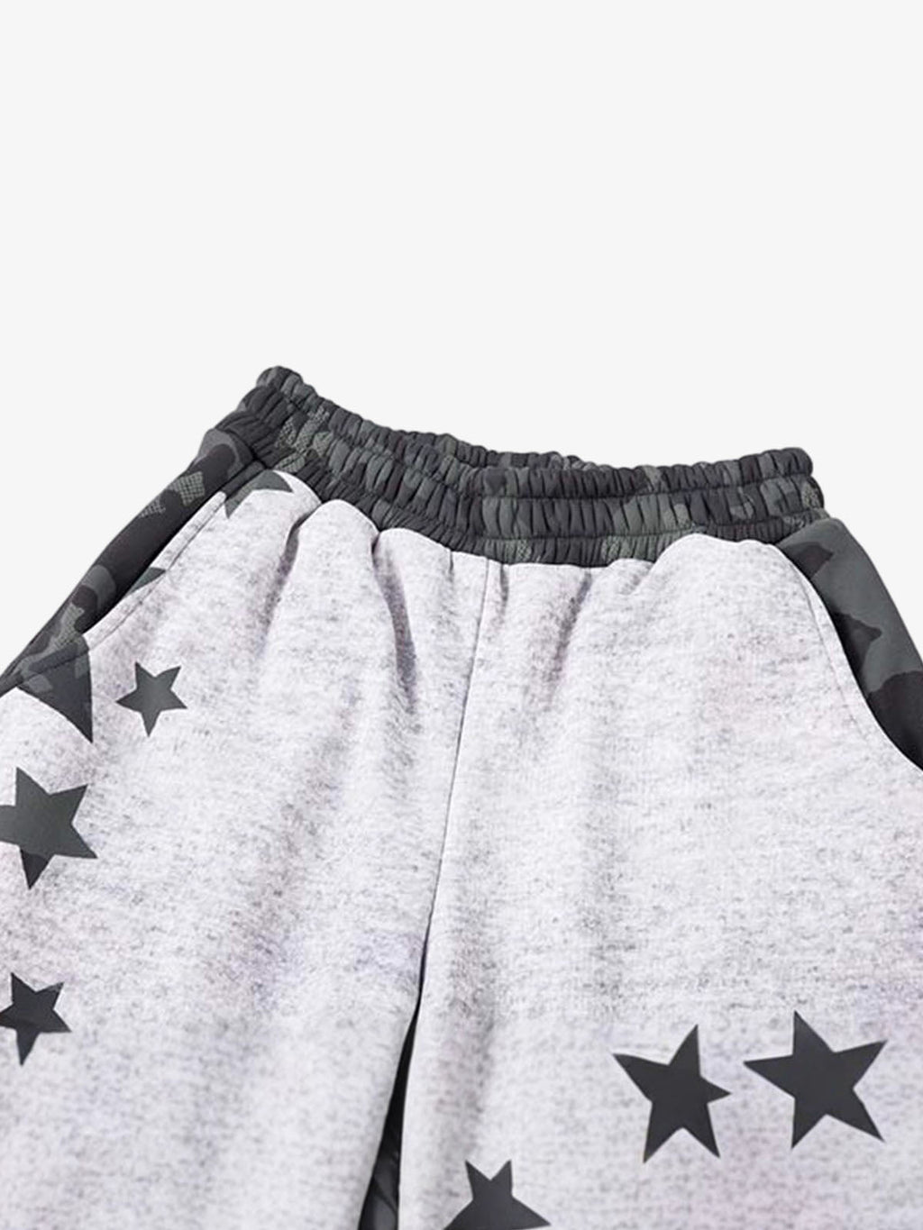 Camouflage Reversible Star Print Sweatpants