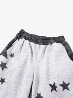 Camouflage Reversible Star Print Sweatpants