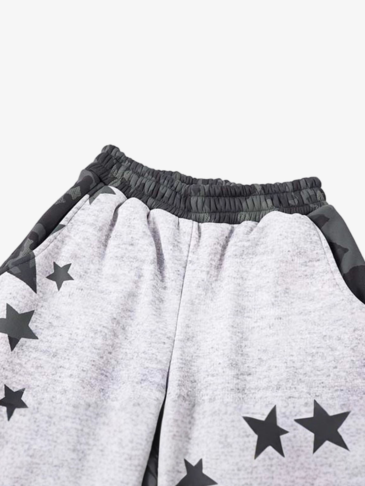 Camouflage Reversible Star Print Sweatpants
