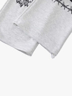 Dark Graphic Print Sweatpants