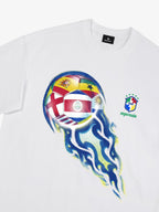 Flag Soccer Ball Graphic T-Shirt