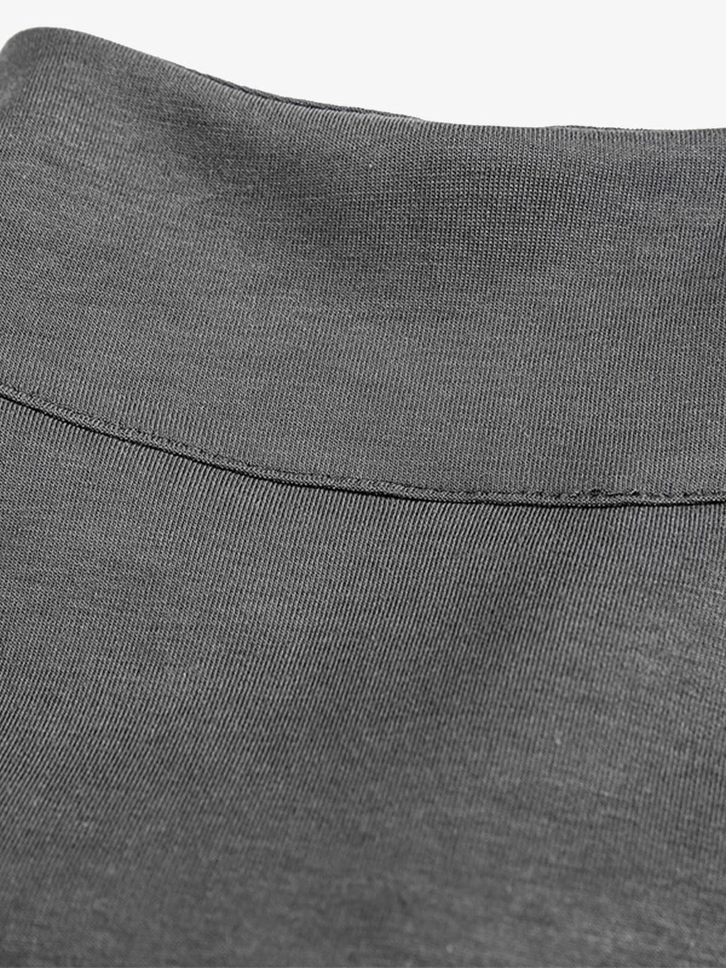 Mock Neck Layered Long Sleeve T Shirt