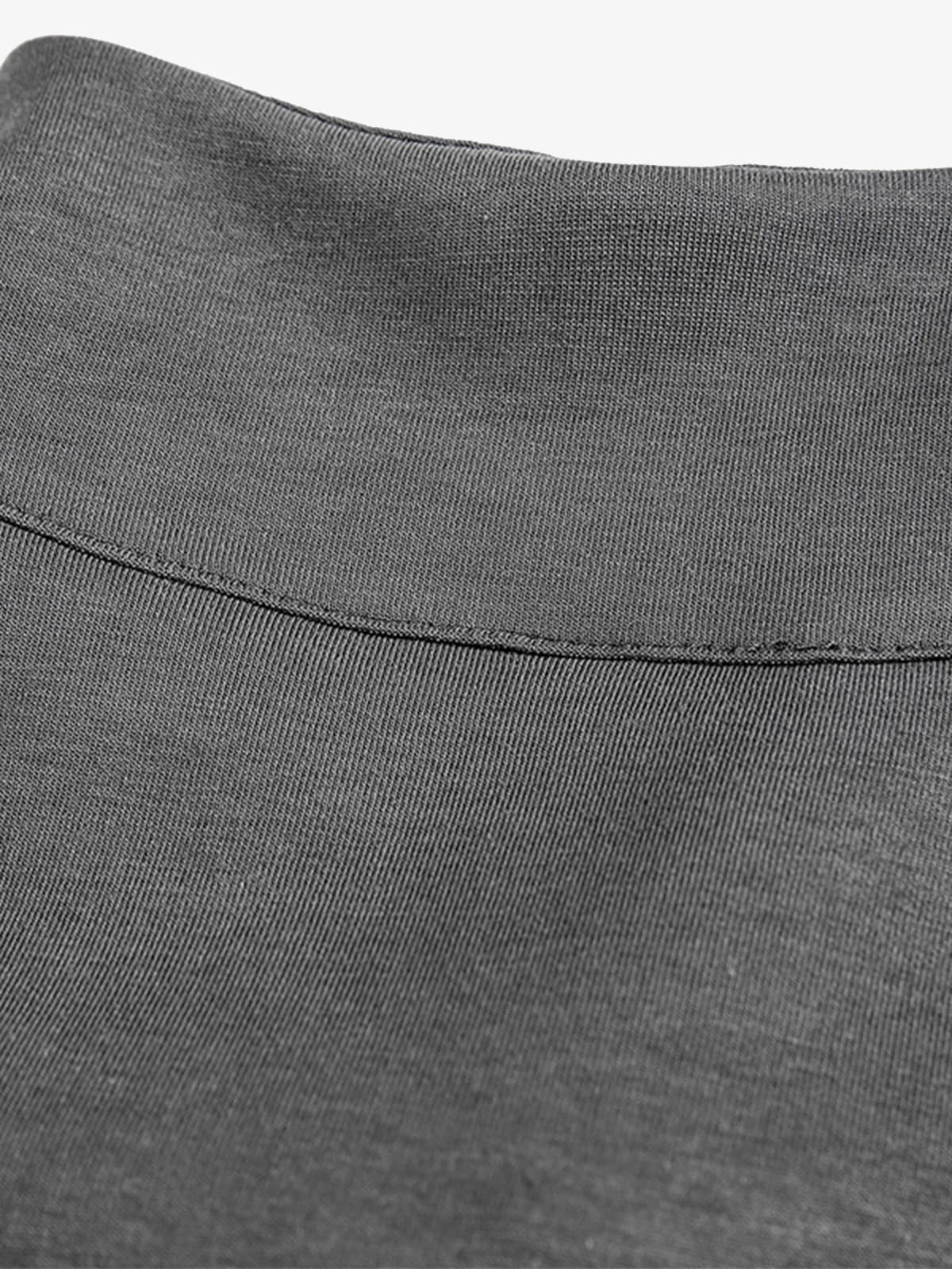 Mock Neck Layered Long Sleeve T Shirt