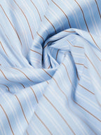 Fun Graffiti Striped Graphic Button-Up Shirt
