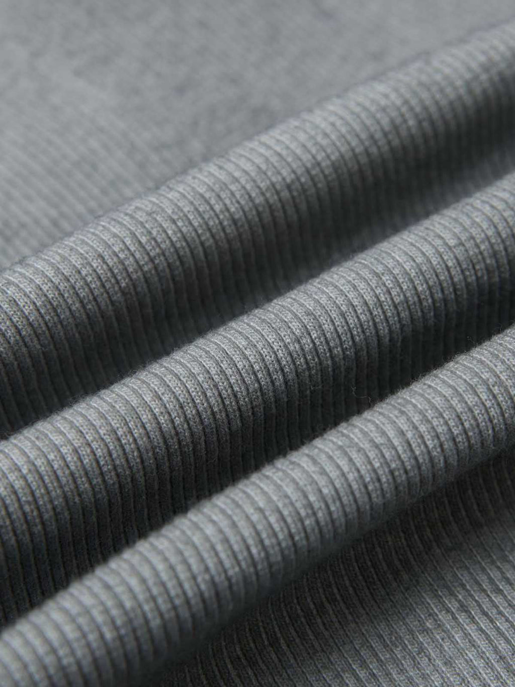 Vintage Washed Sculpted Seam Ribbed Long Sleeve T-Shirt