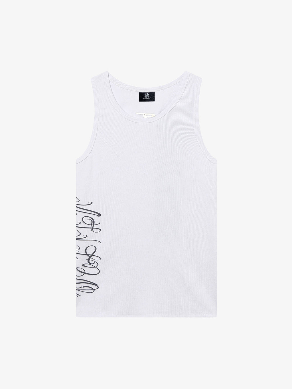 Street Ribbed Slim Fit Printed Vest