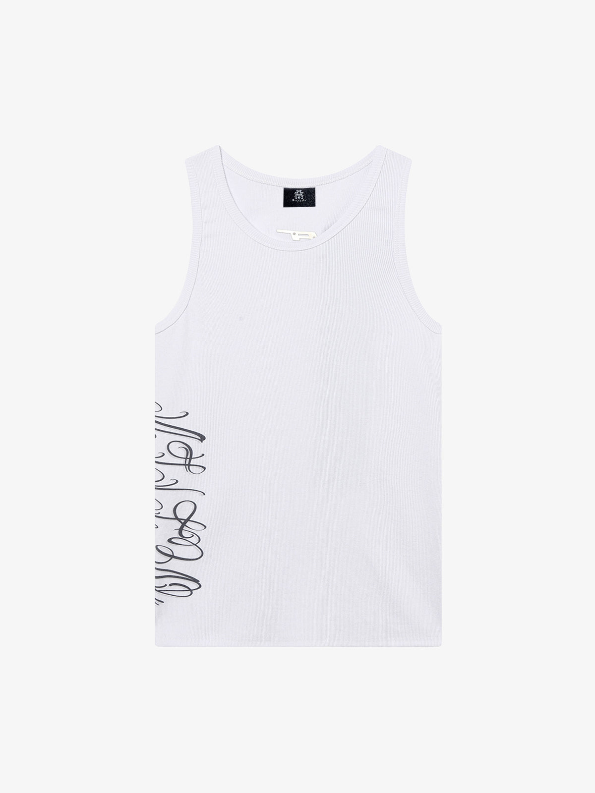 Street Ribbed Slim Fit Printed Vest