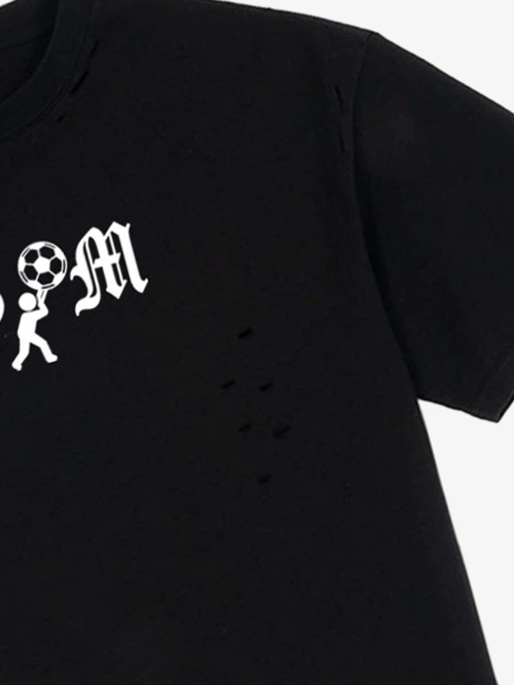 SM Soccer Graphic Distressed T-Shirt